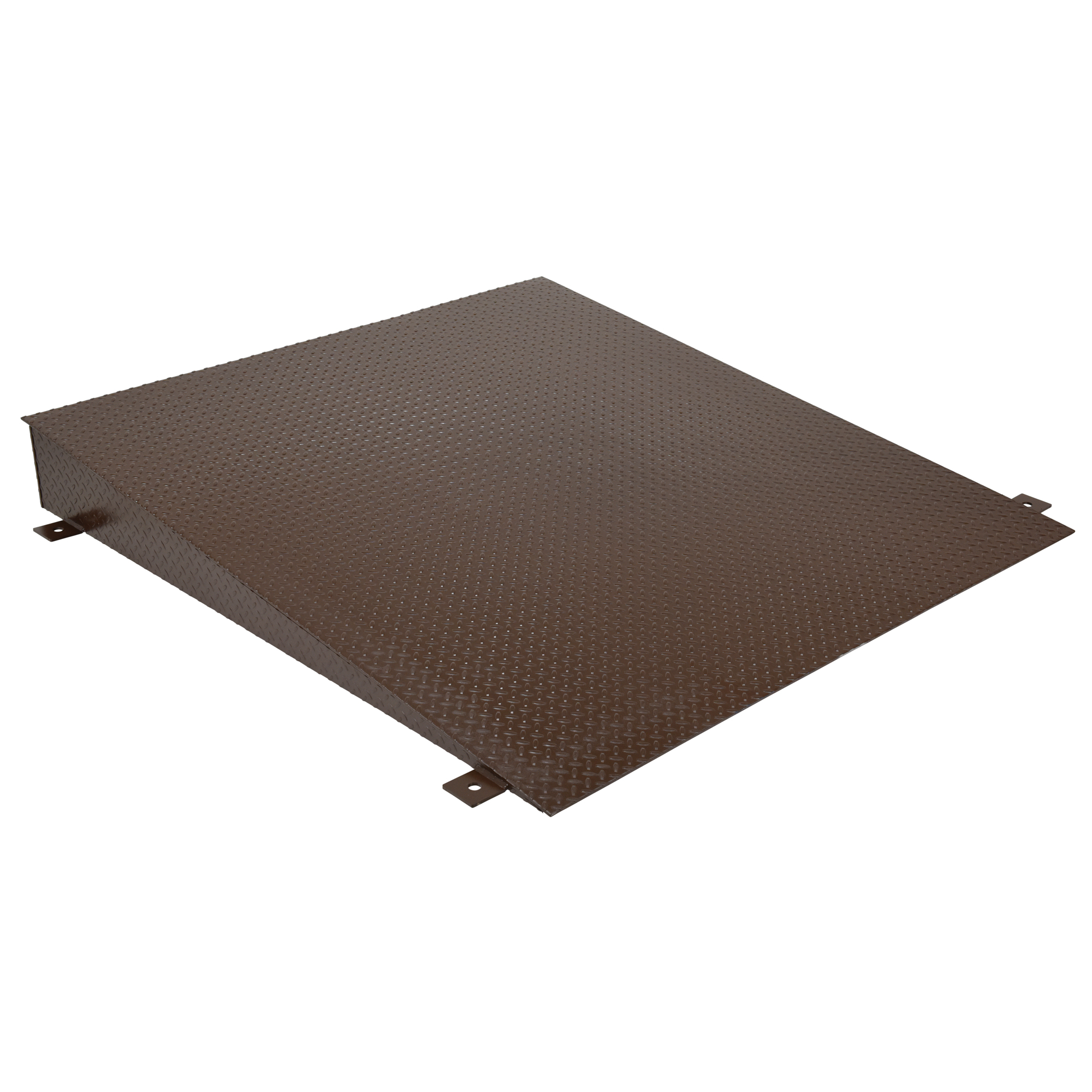 Vestil Steel Approach Ramp For Lowered Height Truck Scissor Dock Lift 8 In. x 60 In. Brown